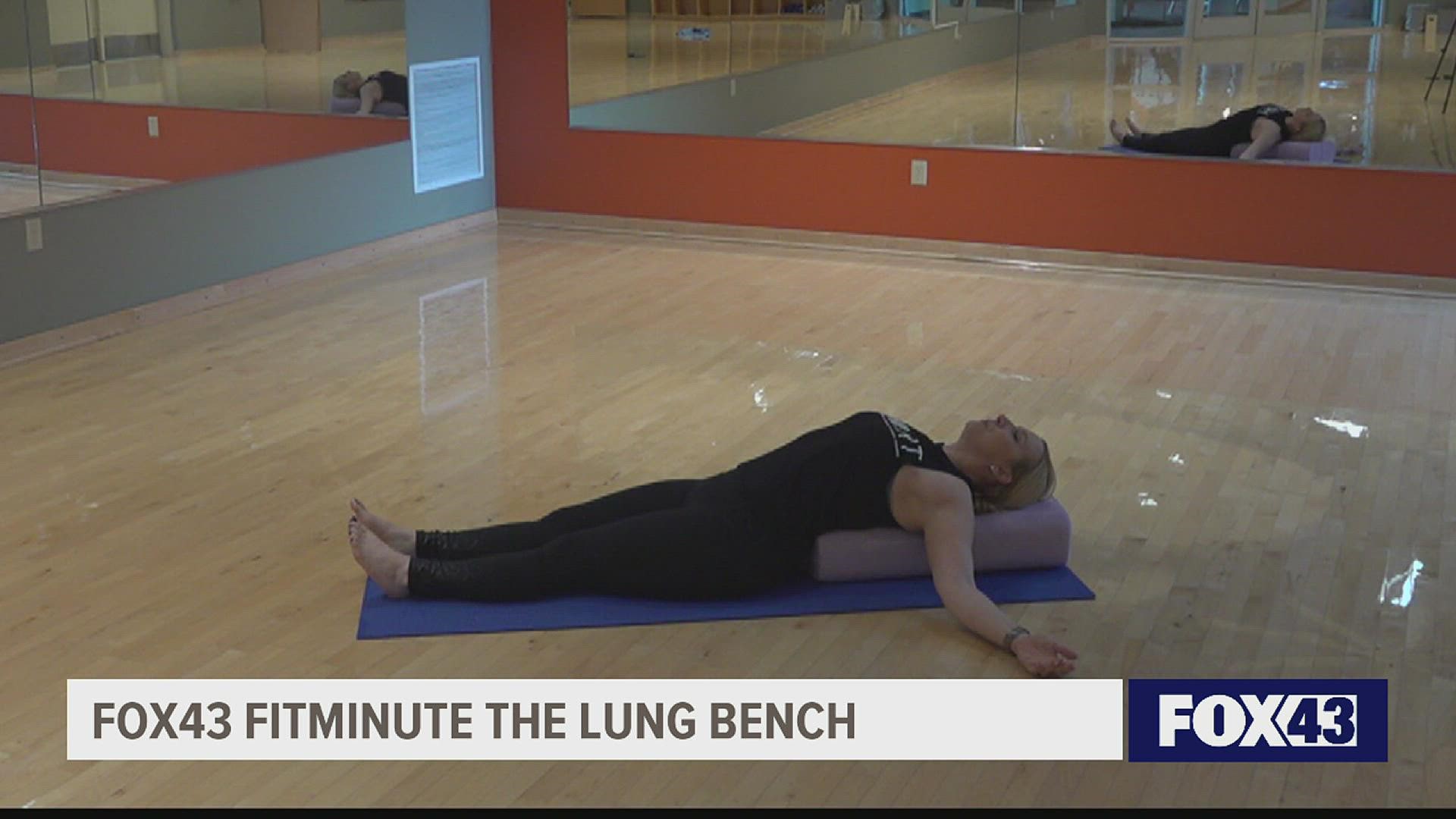 In this week's FOX43 FitMinute we'll focus on a yoga move that will help open up and stretch out the chest muscles!