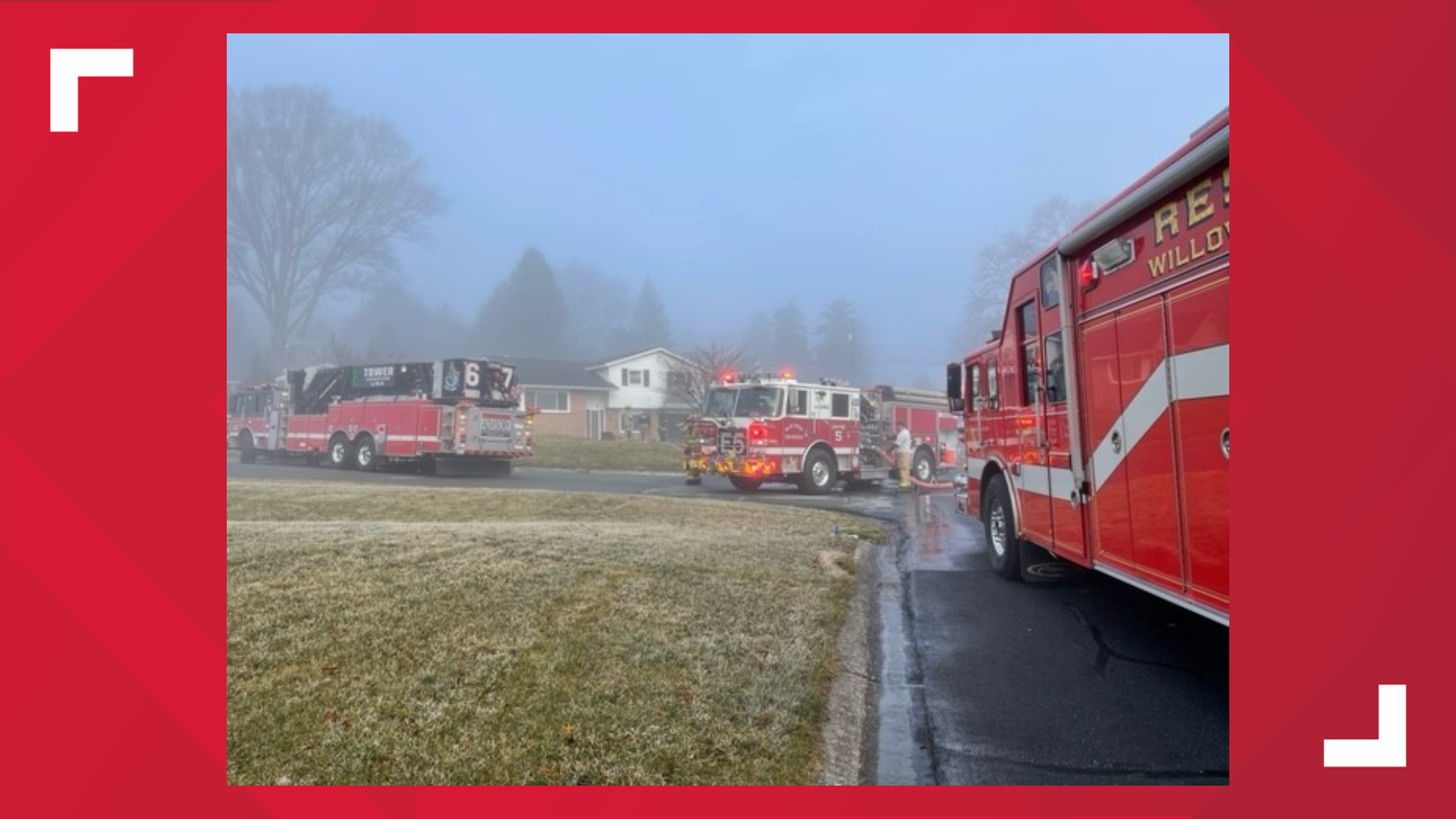 Crews respond to scene of house fire in Lancaster County | fox43.com