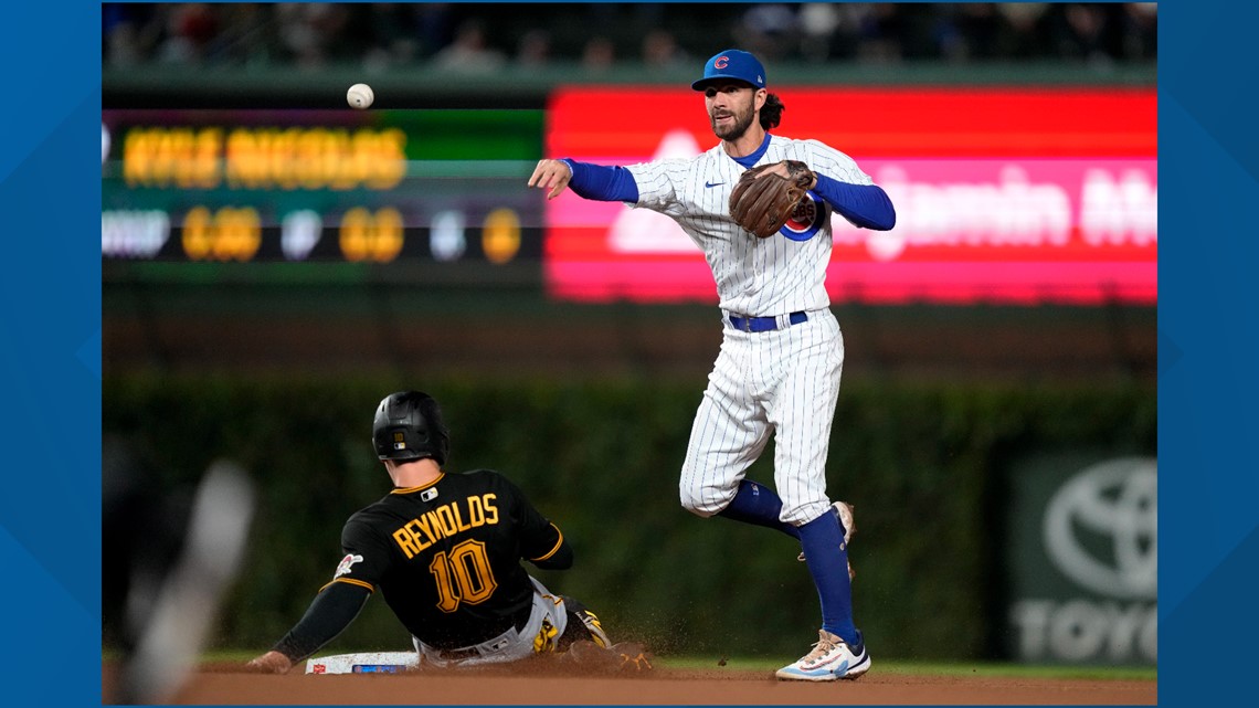 Bellinger leads Cubs past the Pirates in final game of series