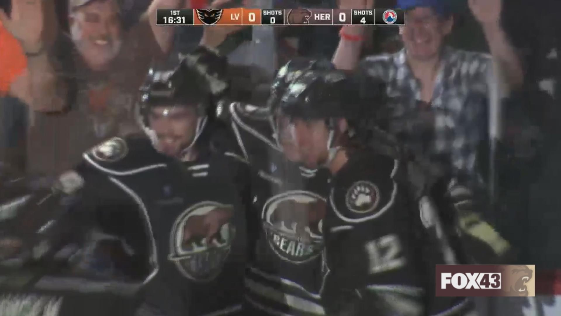 A look at the Hershey Bears win over the Lehigh Valley Phantoms in Game 1 of the Atlantic Division Semifinals.