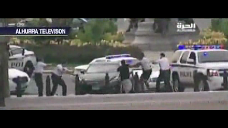 Shocking Video Woman Rams Car Into Capitol Police Officer 9260