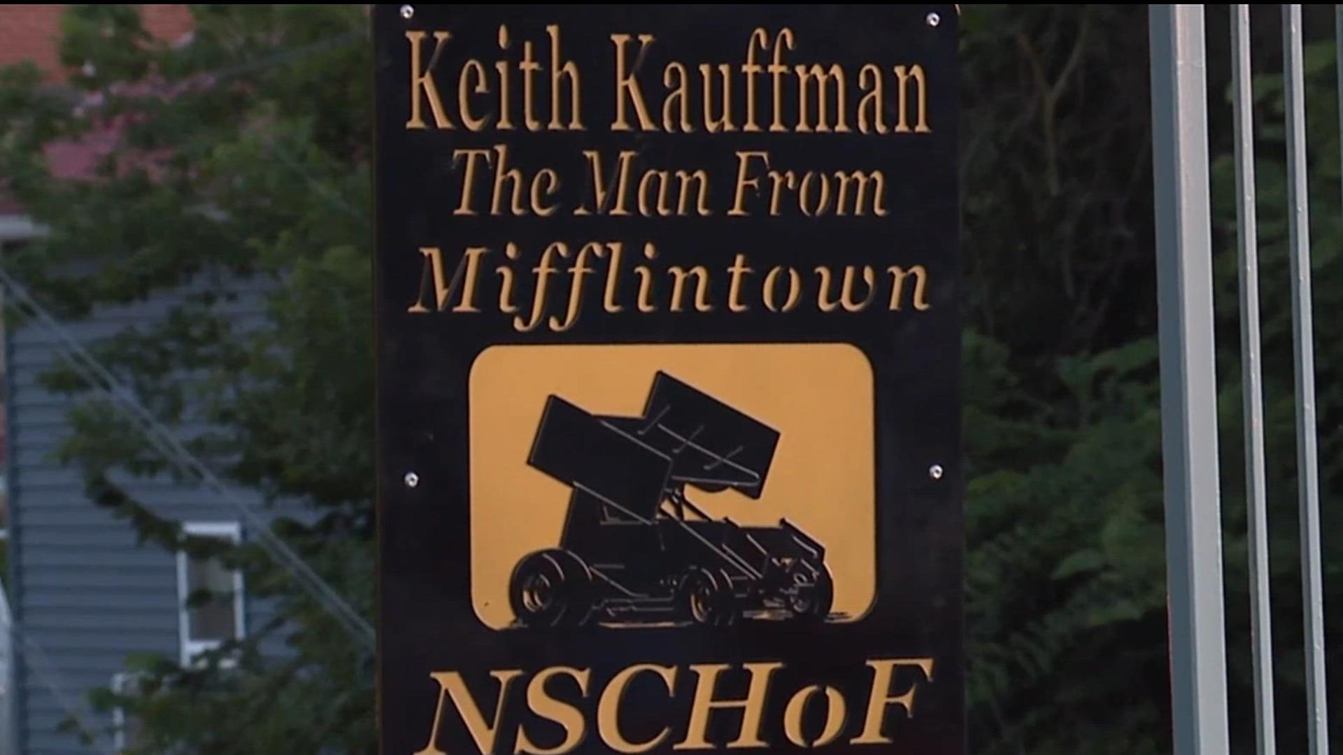 Added Lane Example Hometown community honors a racing legend — The Man from Mifflintown ...