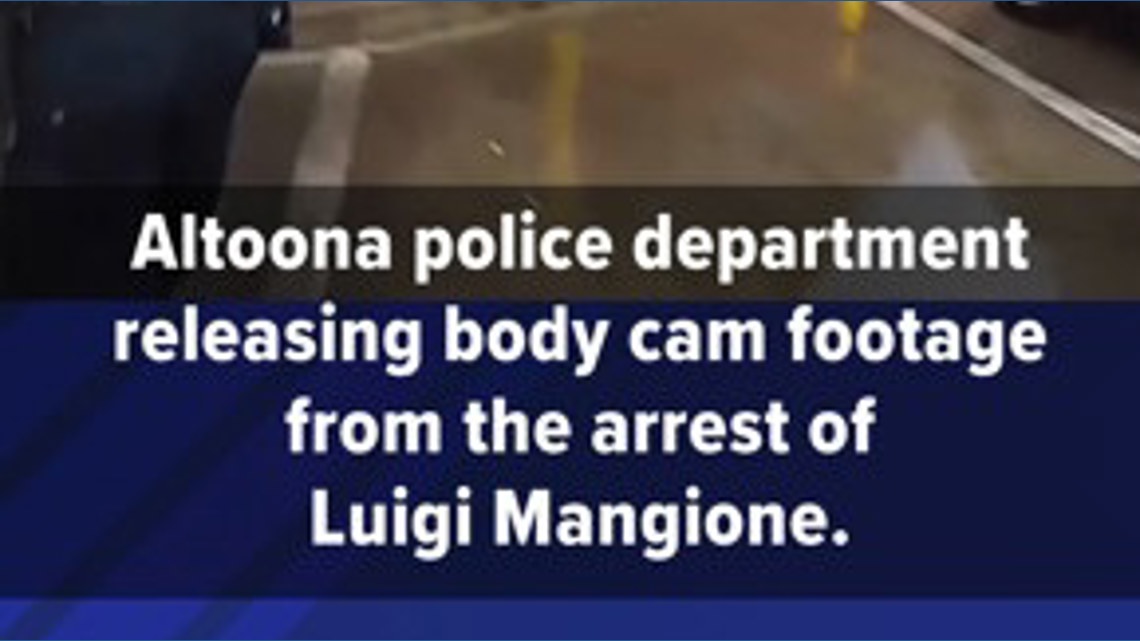 Altoona Police Department releases body cam footage from the arrest of ...