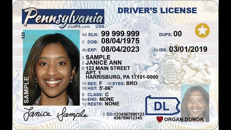 when was my drivers license issued pennsylvania