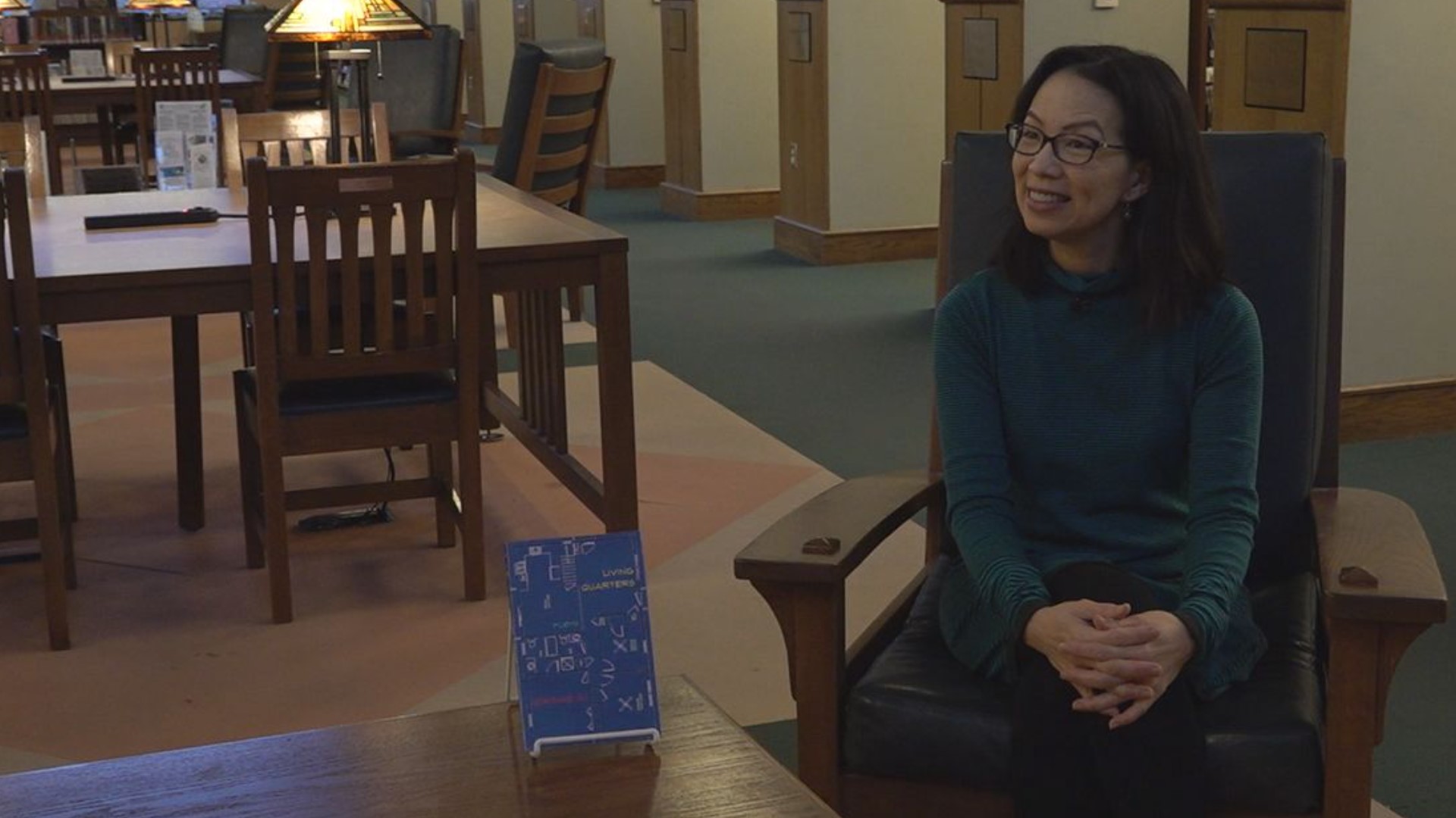 Adrienne Su is a professor at Dickinson College and author. She wrote "Living Quarters," the FOX43 Book Club's January read.