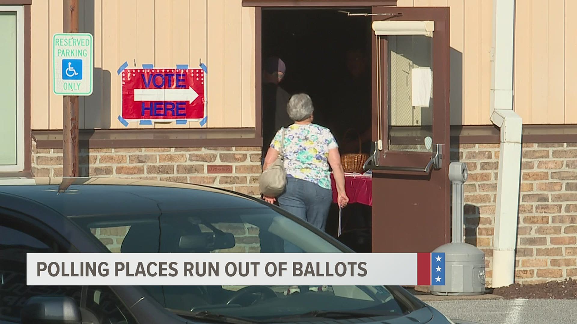 York County election officials confirm several polling locations across the county ran out of ballots on Tuesday. The ballots have been replenished.