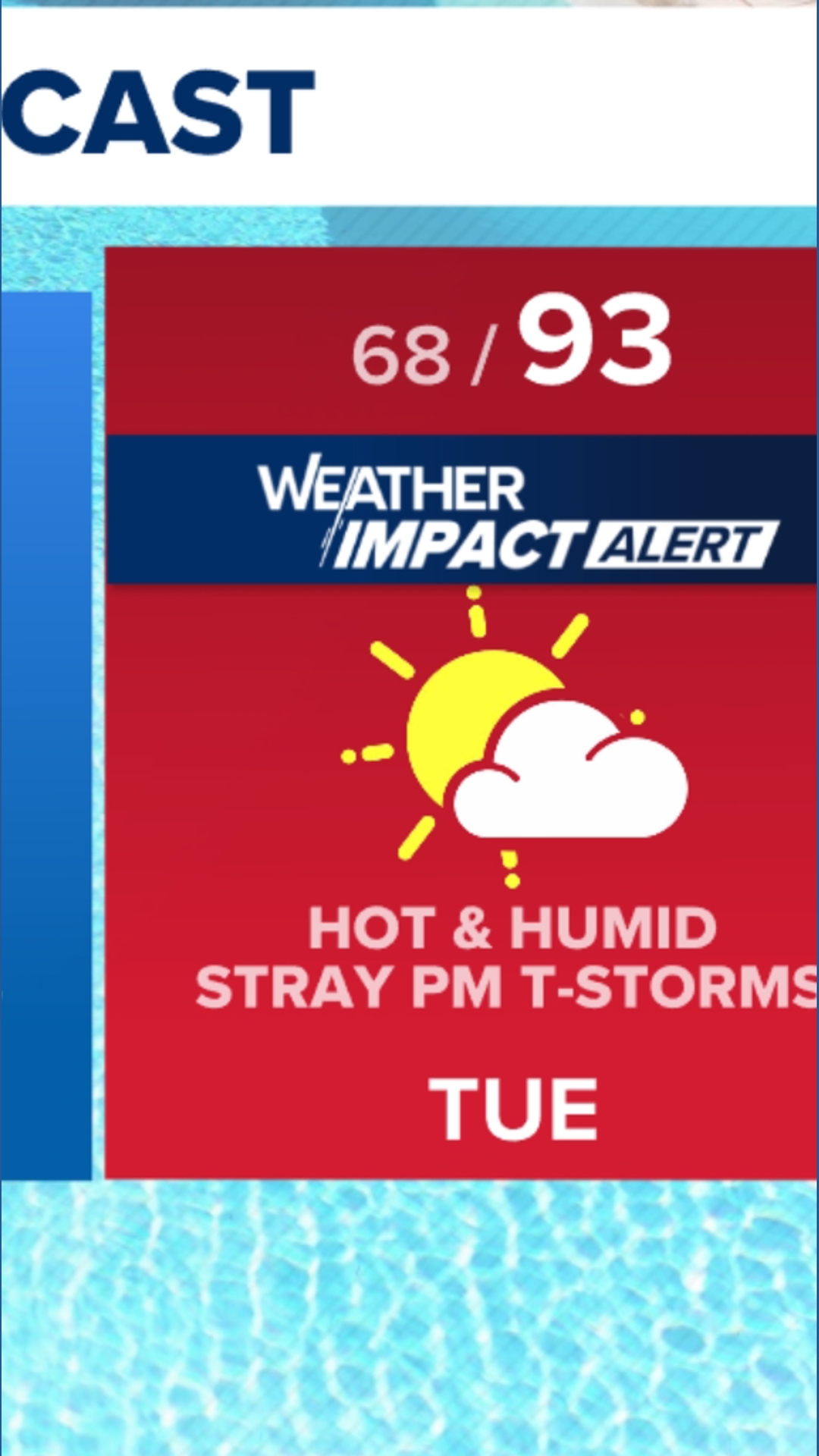 Heat and humidity continues to ramp up with temperatures feeling near ...