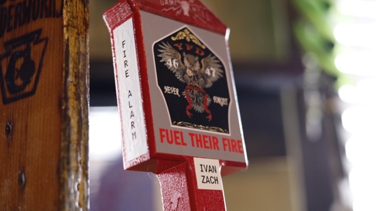 York brewing company honors fallen firemen with a tribute on tap