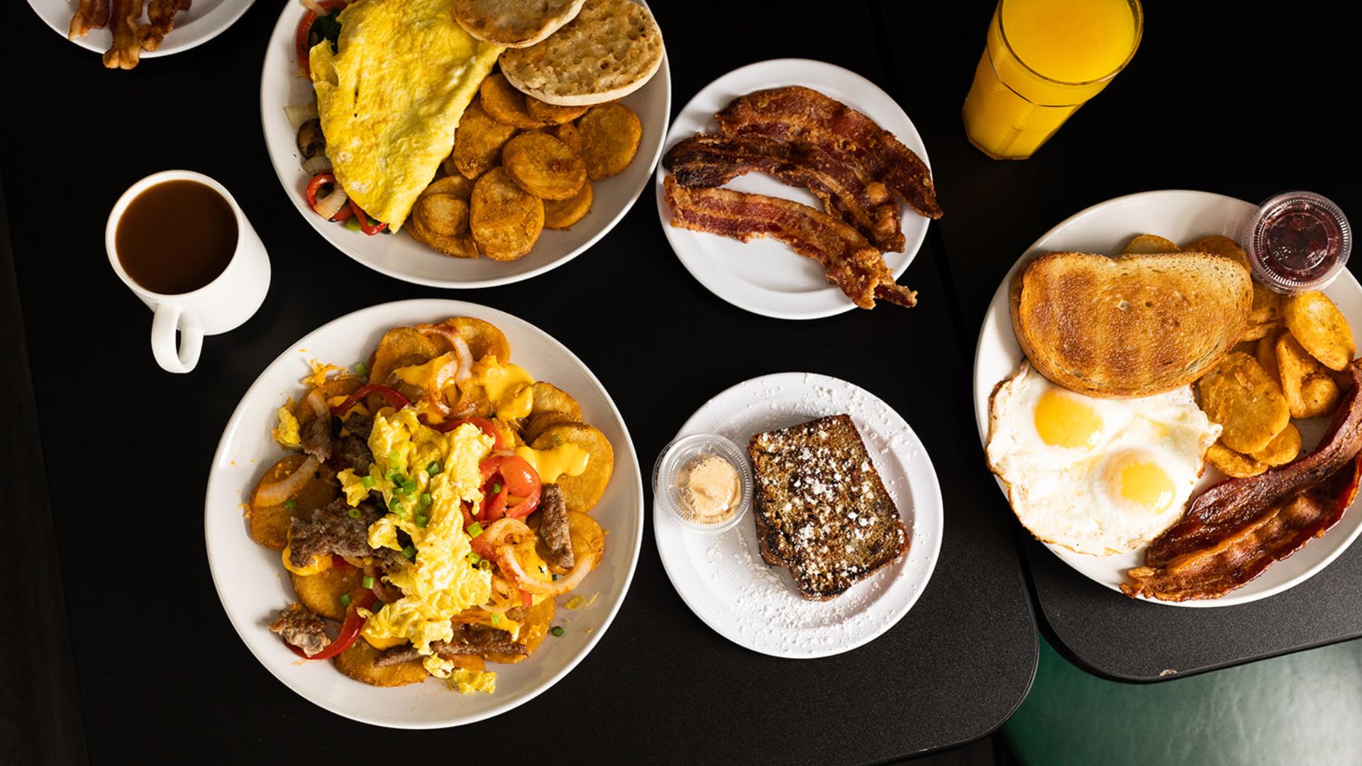 Gracie's on West Main has over six different types of bacon on their menu, all used in their made from scratch dishes or available on the side.