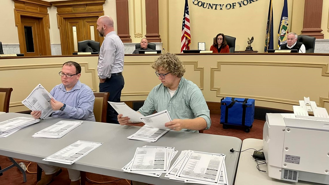 York County holds supplemental ballot hand recount to promote transparency