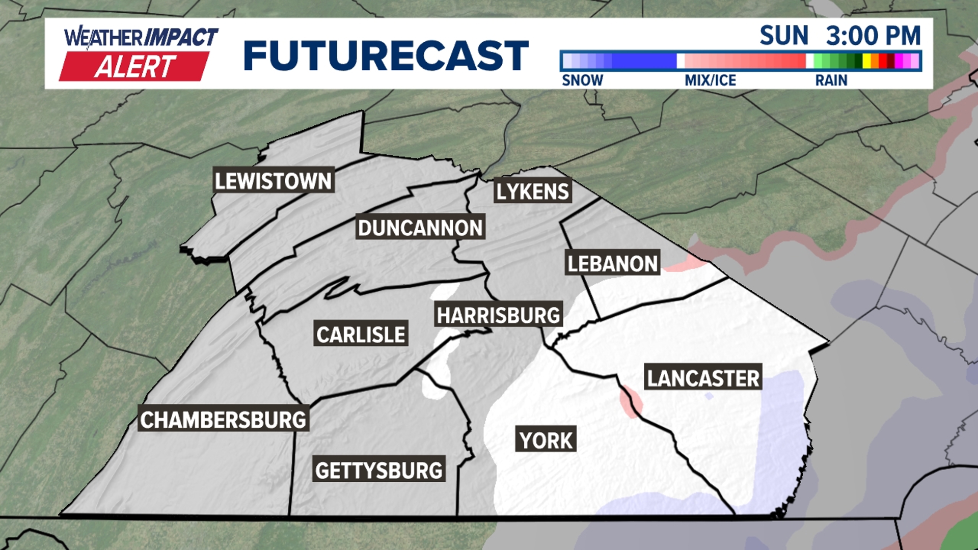 Snow showers/light snow Sunday afternoon could still bring slick spots ...