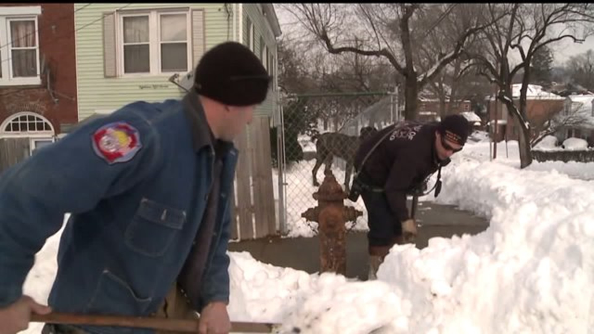 Harrisburg firefighters facing snow removal challenges