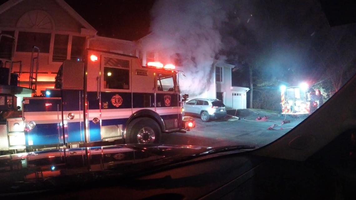 Two transported to the hospital after house fire in Lancaster County