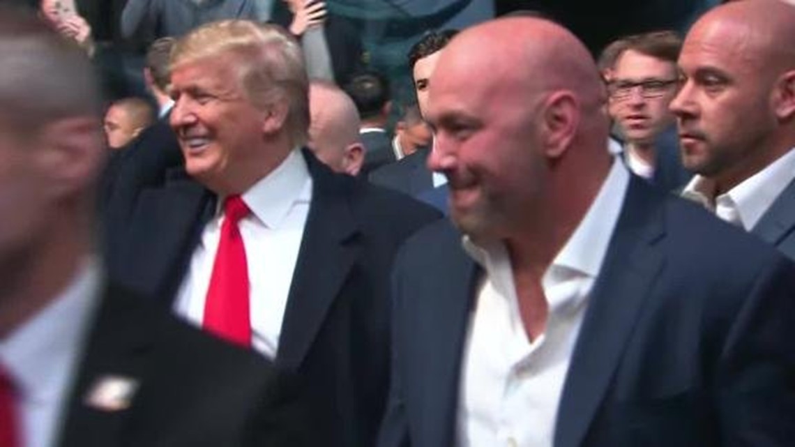 Trump Met With Loud Boos, Some Cheers At UFC Fight In New York | Fox43.com