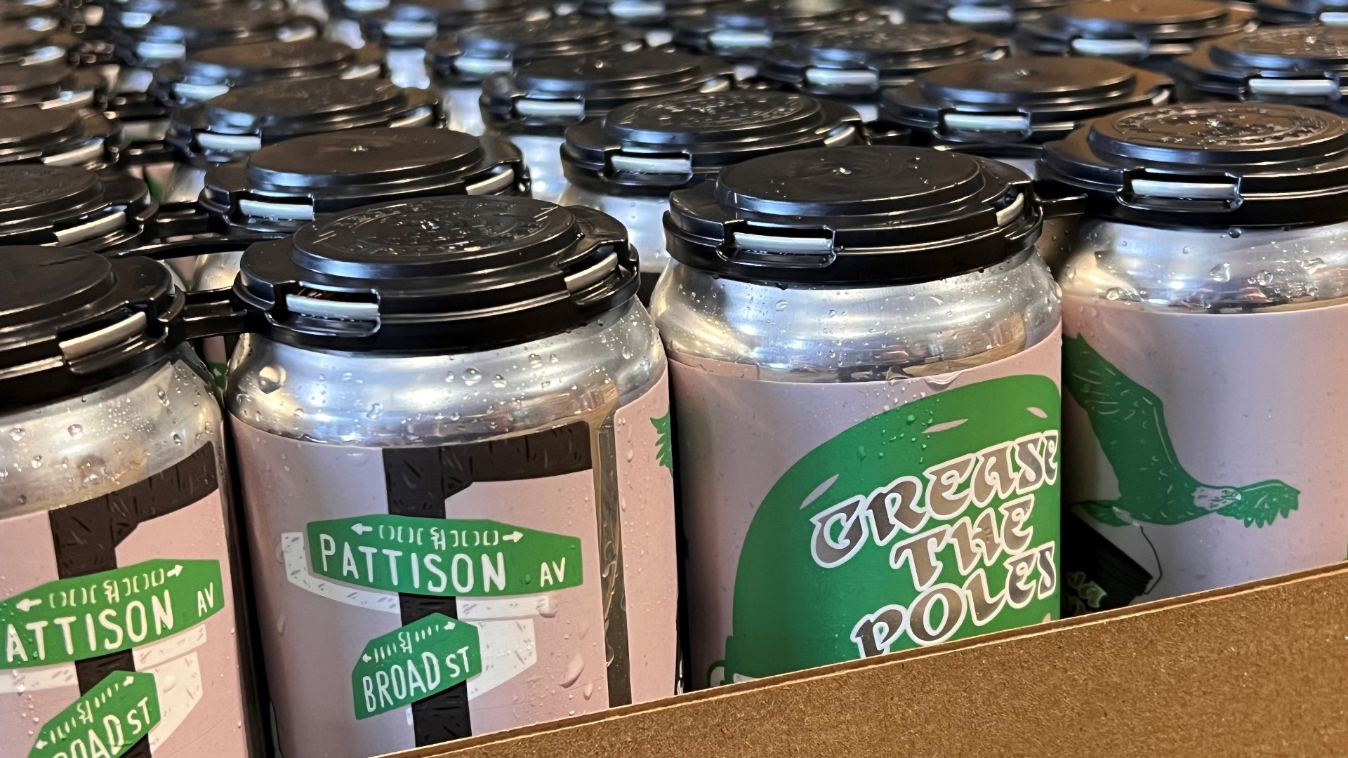 Philadelphia fans are known to enjoy a little liquid courage and celebrating big wins in a "greasy" way. Spring House Brewing Co.'s new beer combines both.