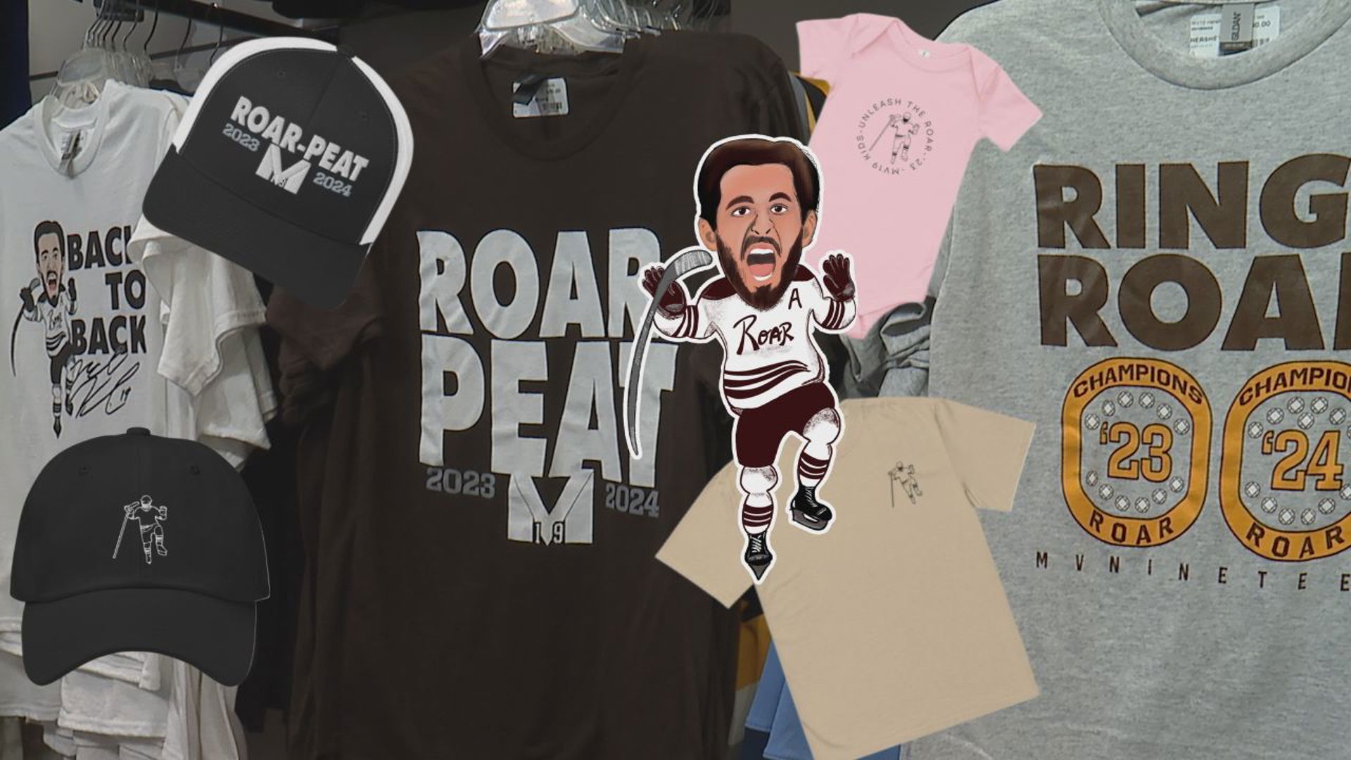 Hershey's alternate captain has turned the 'roar' celebration he's known for, into his brand image.