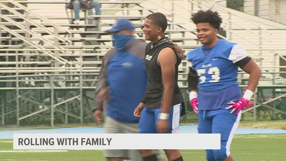 Sports Spotlight on Rollers Football Family