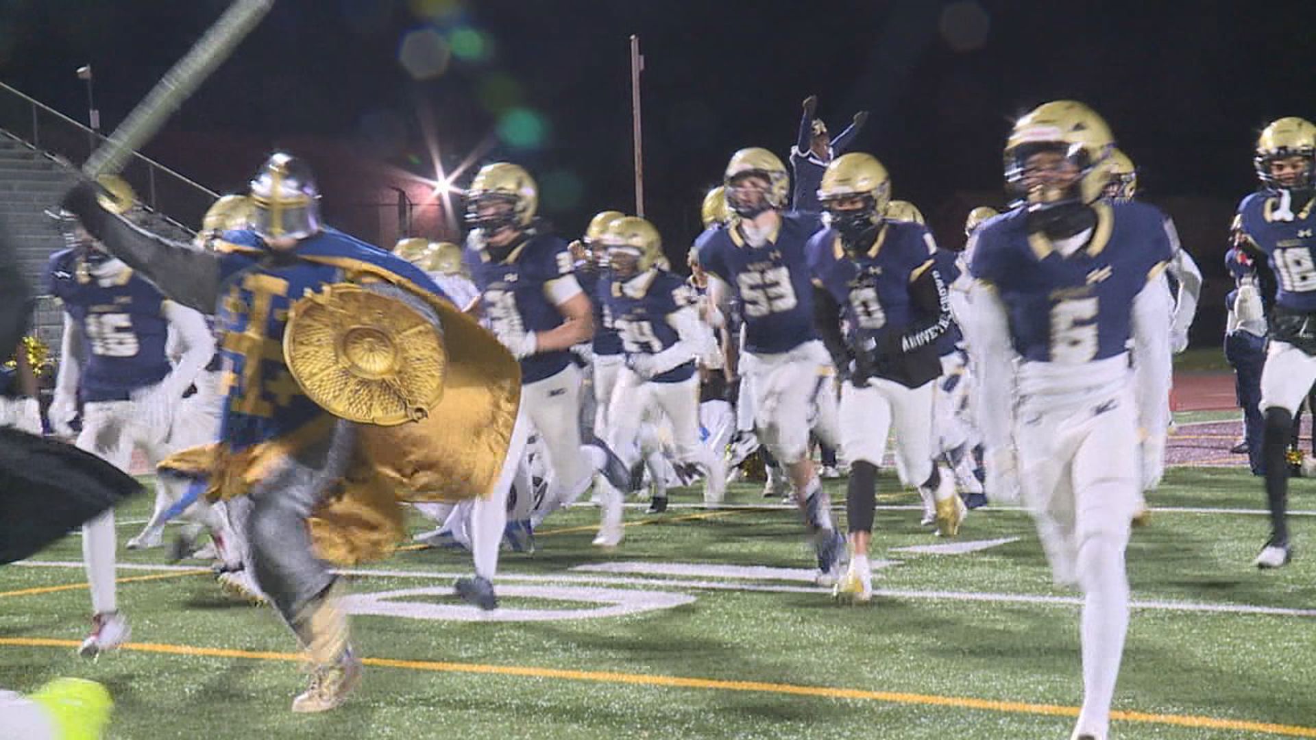 The Lampeter-Strasburg Pioneers and Bishop McDevitt Crusaders win their PIAA semi-final matchups to book their ticket to the championship final.