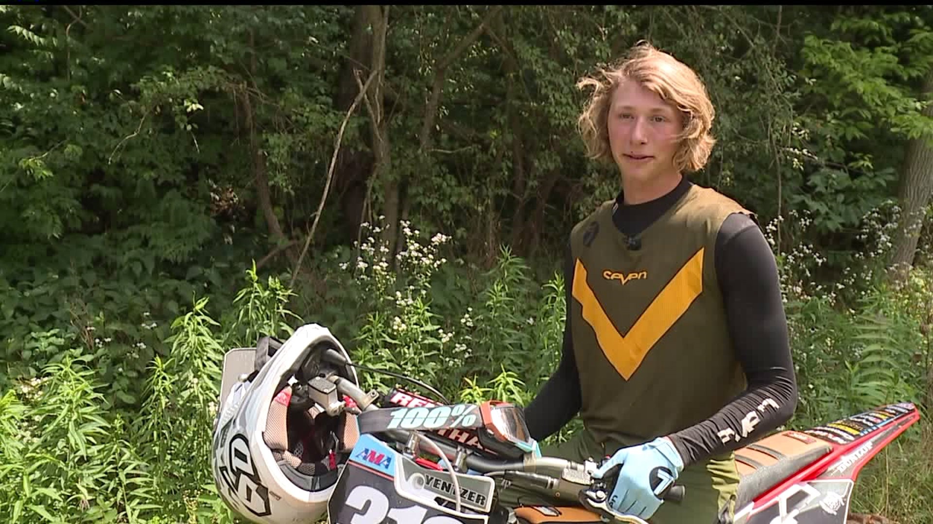 Local motocross racer has sights on Junior World Championships in Italy