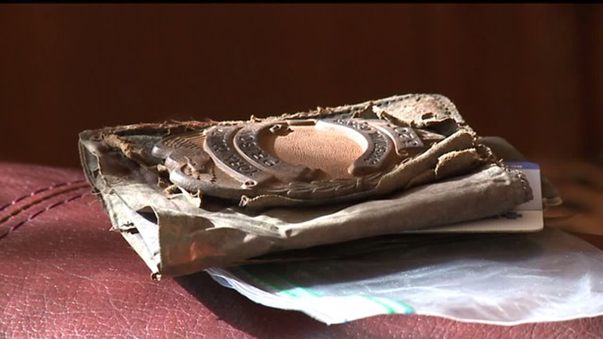 Wallet with badge found 20 years later in York County lake