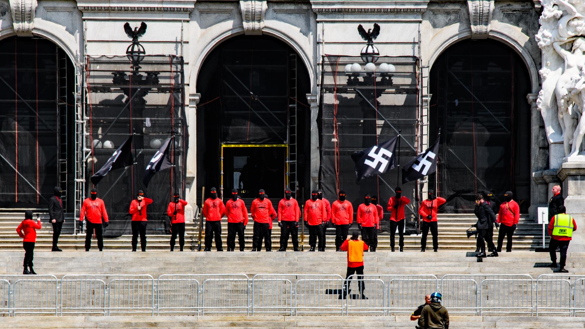 Saturday’s neo-Nazi rally in Harrisburg left some residents wondering how the demonstration was allowed and why there wasn’t immediate police intervention.