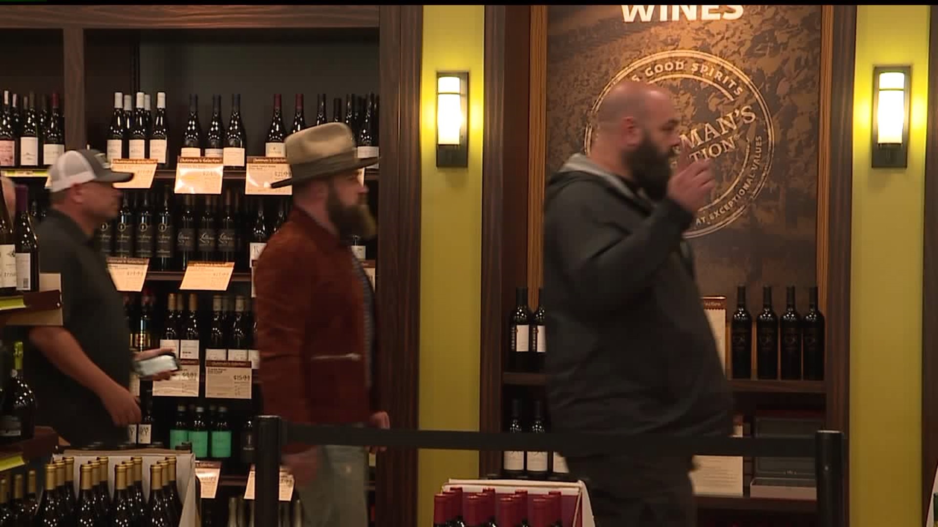 Fans line up to meet singer Zac Brown at wine store in Dauphin County