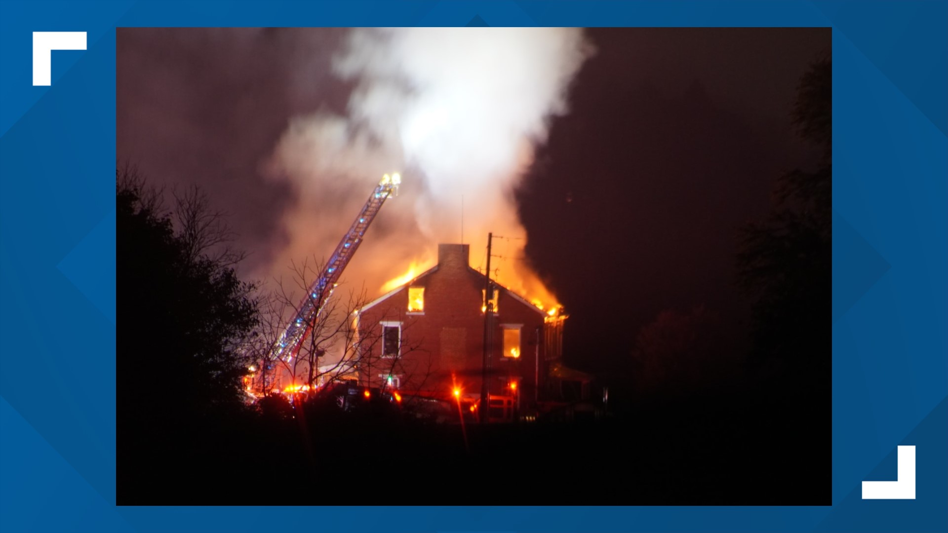 According to York County Dispatch, the fire started at around 8:50 p.m. at the Horn Farm Center for Agricultural Education, on the 49-hundred block of Horn Road.