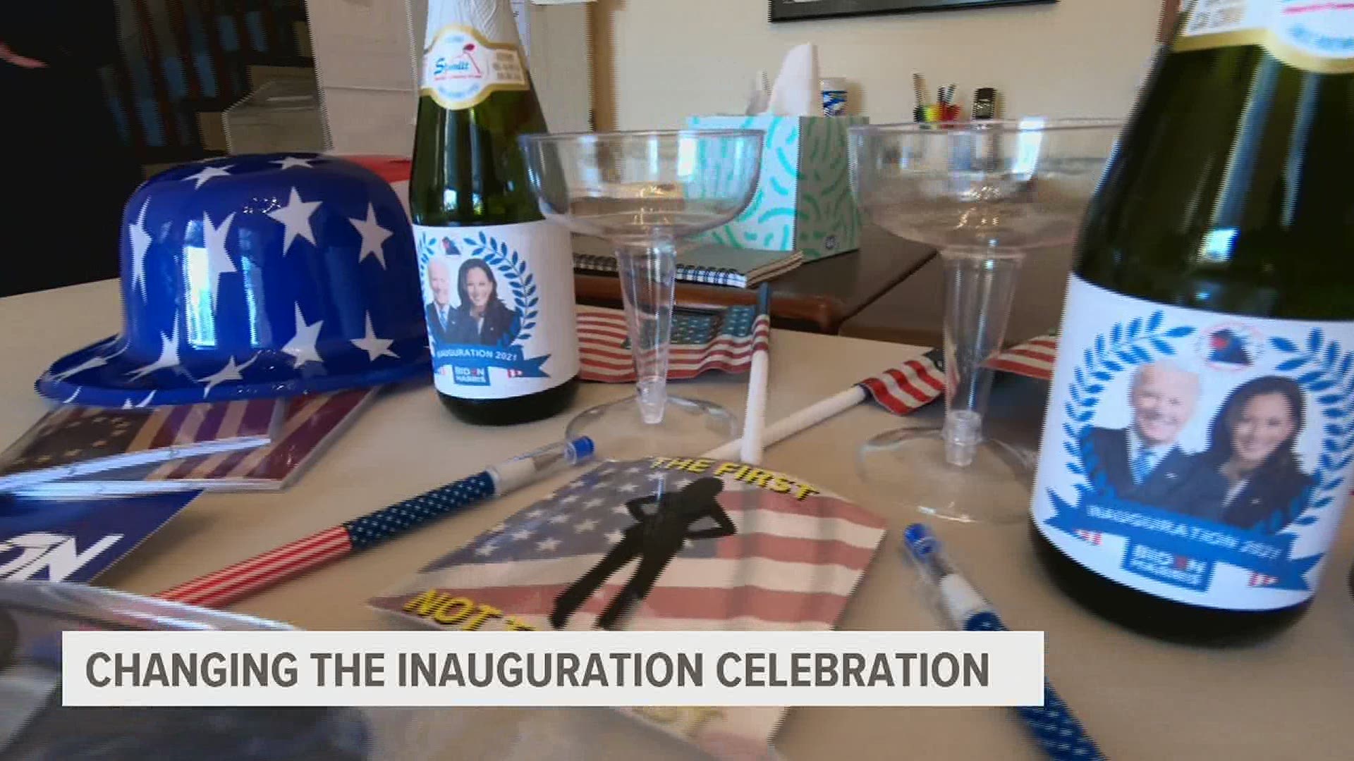 Many local supporters plan to celebrate the inauguration of Pennsylvania-native Biden in a different way as history is set to be made in DC