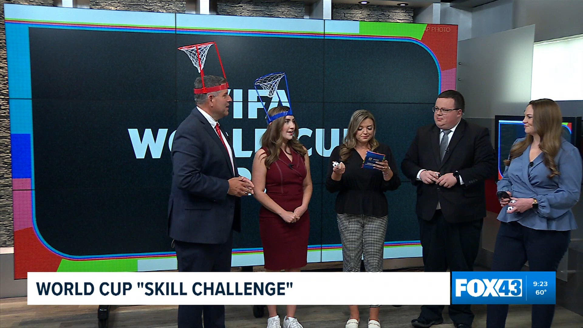 FOX43 morning team does the World Cup 'Skill Challenge' | fox43.com