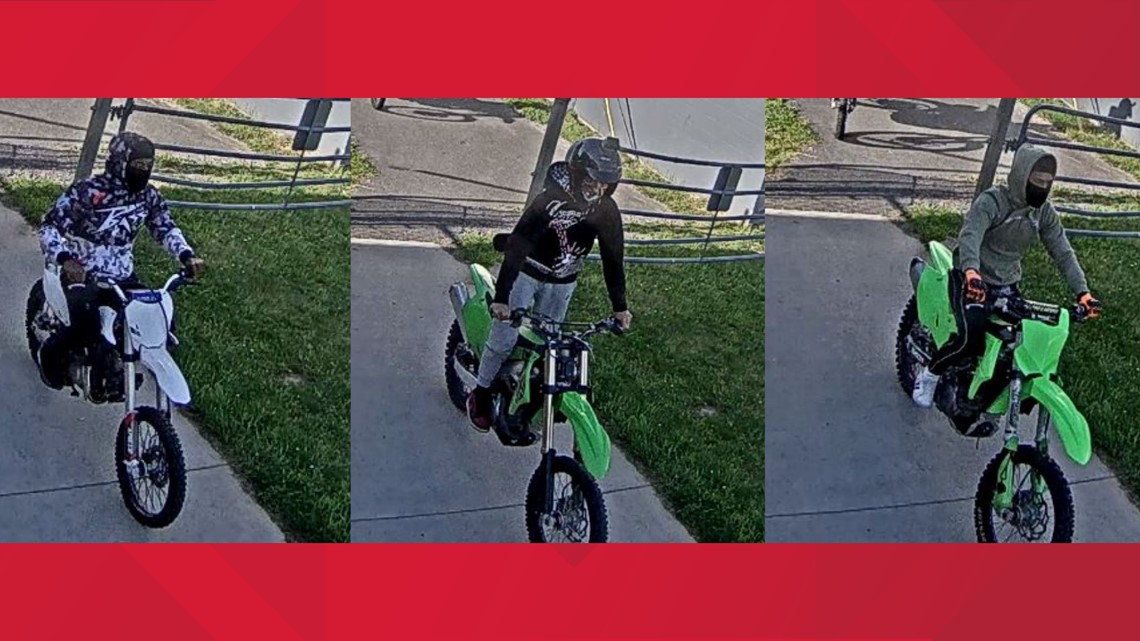 Chambersburg police Unregistered dirt bikes ride through town