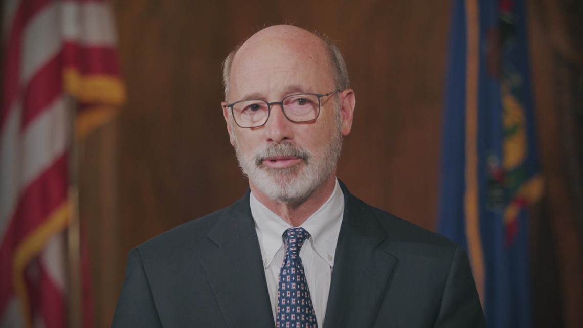 Gov. Wolf says his administration is working to provide support to healthcare workers, stop spread of COVID-19