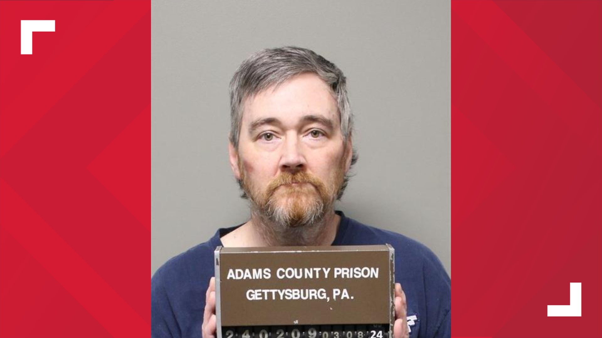 According to police, James Lee Kopp Jr., 53, from McSherrystown abducted a 12-year-old at gunpoint from her home and fled the scene.