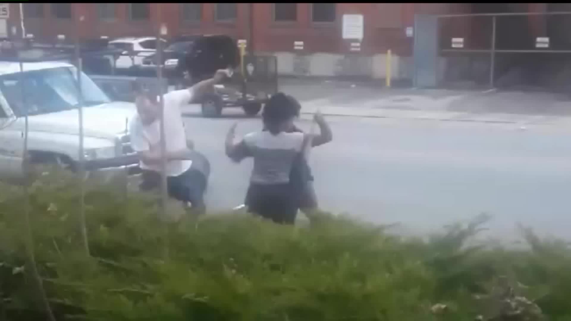 Cellphone video captures stabbing, beating in York