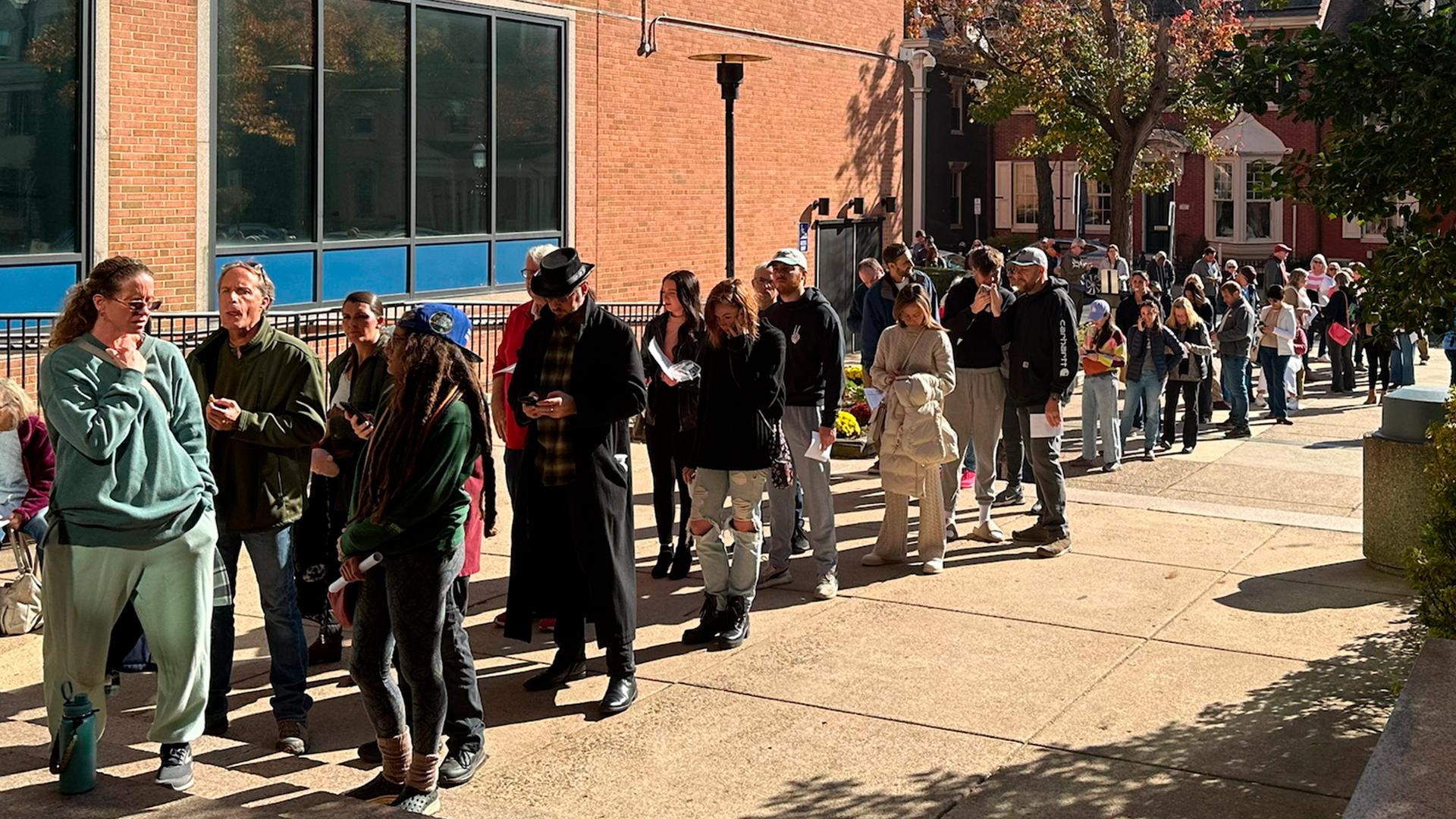 Polling locations in both Cambria and Luzerne Counties experienced delays that led to a later opening time. Both locations will now stay open later for voters.