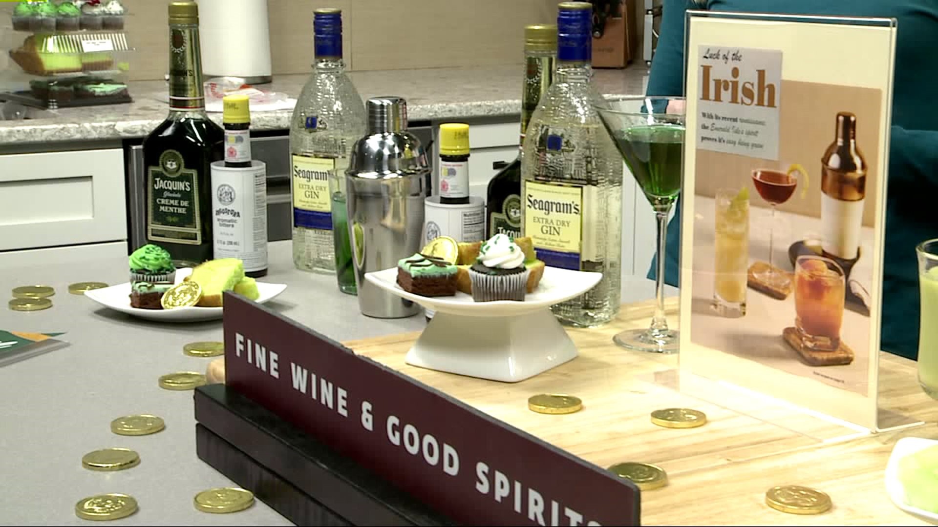 Whipping up St. Patrick`s Day drinks with Fine Wine & Good Spirits