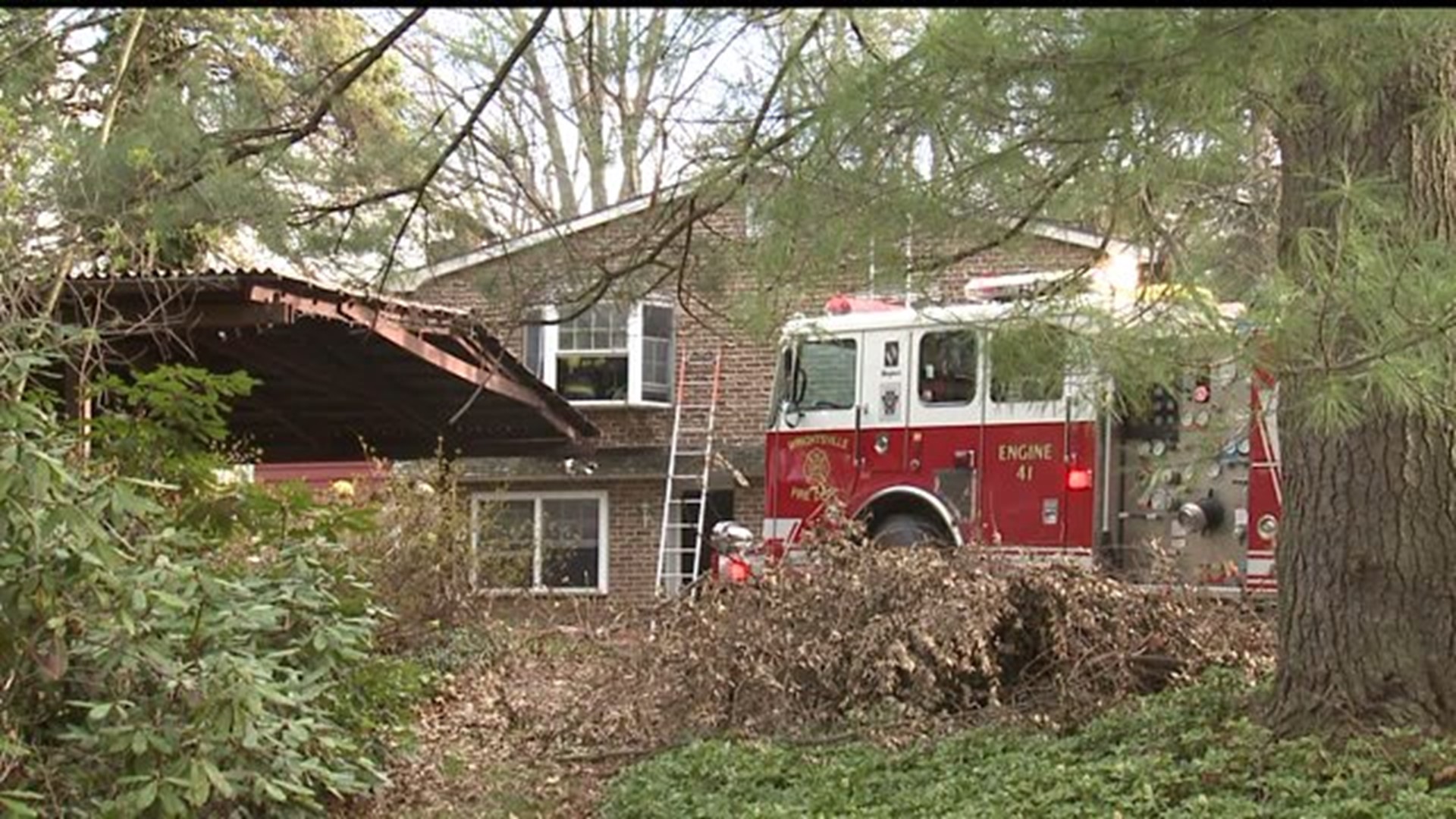 Morning house fire in York County