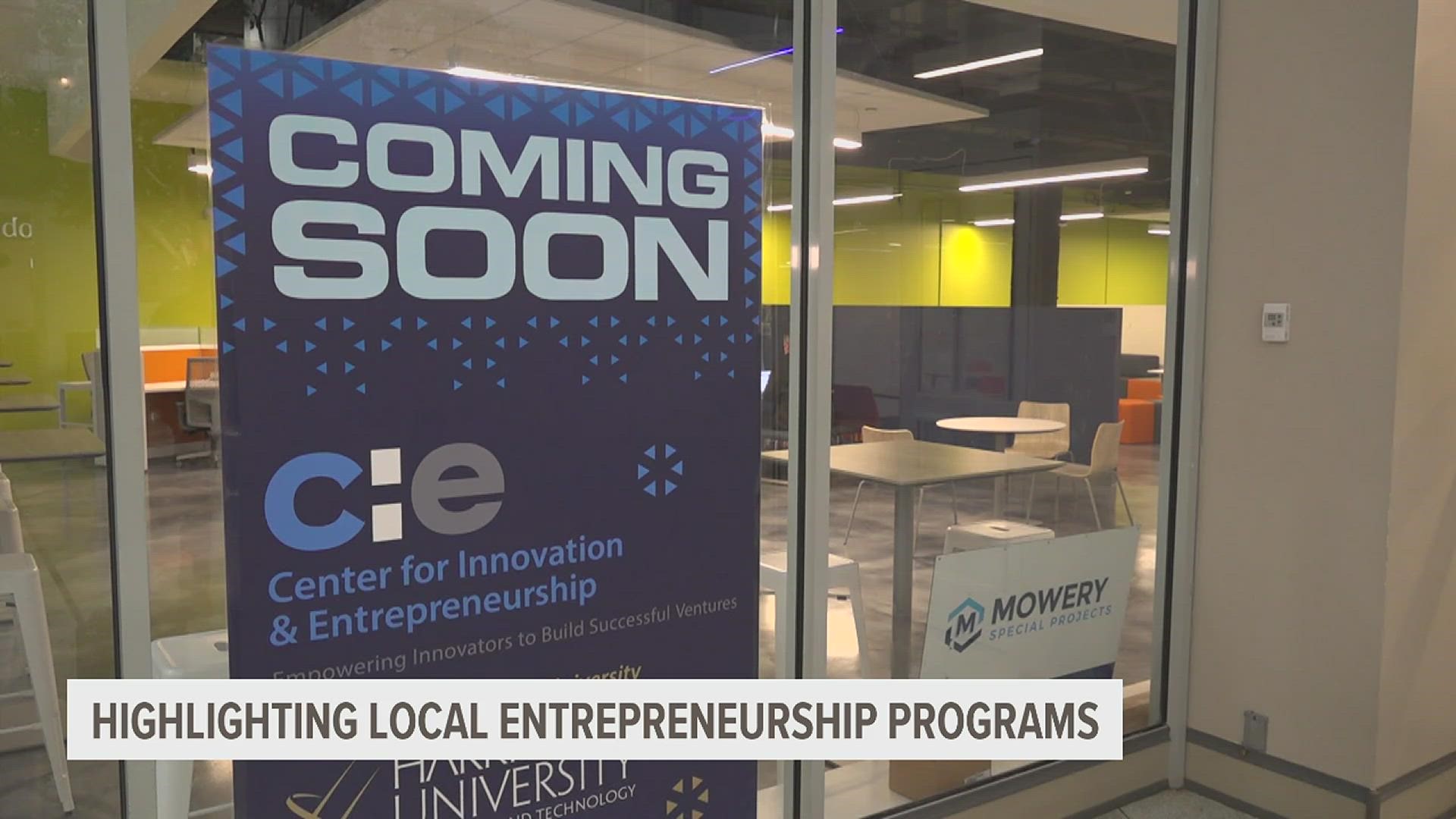 In honor of National Entrepreneurship Week, Harrisburg University of Science and Technology is highlighting its resources for budding business starters.
