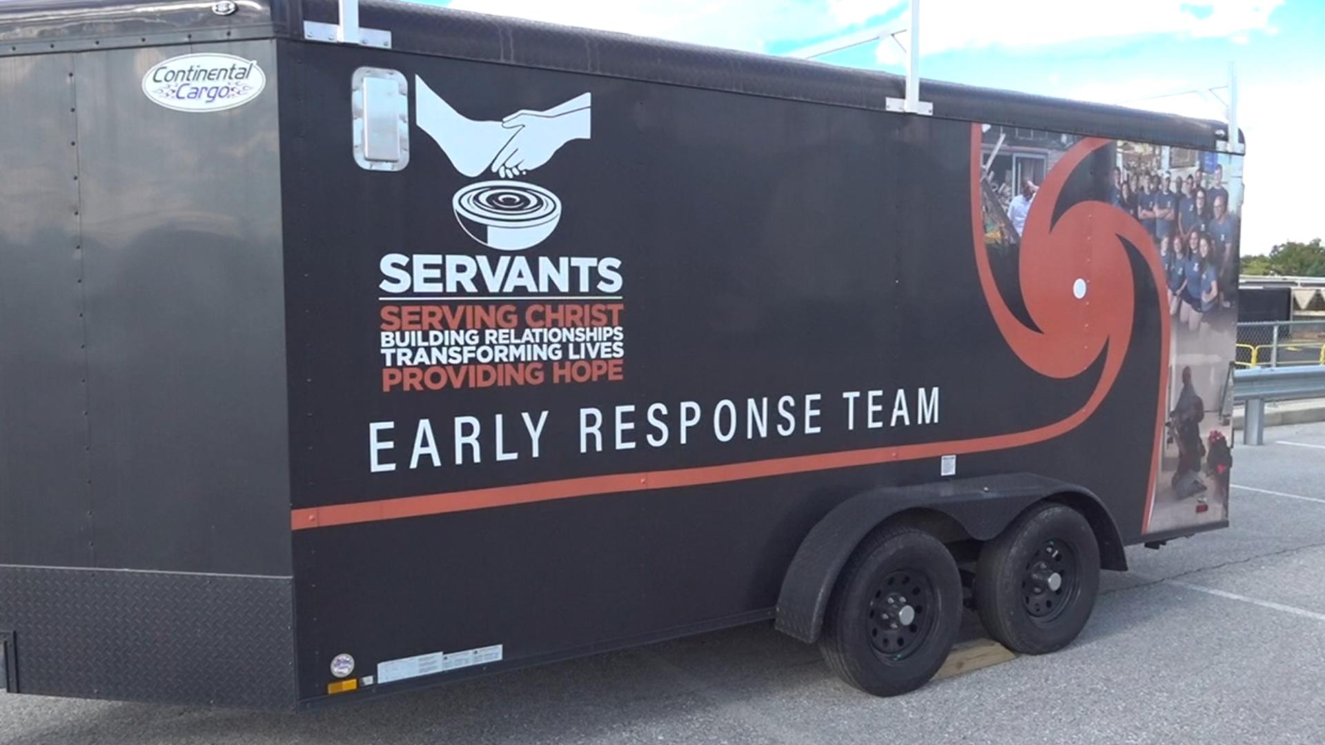 Servants Inc. out of Red Lion will travel to Asheville, NC to assist with damage from Hurricane Helene.