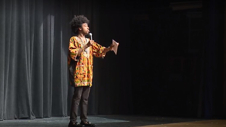 York high school honors Black History Month with performance