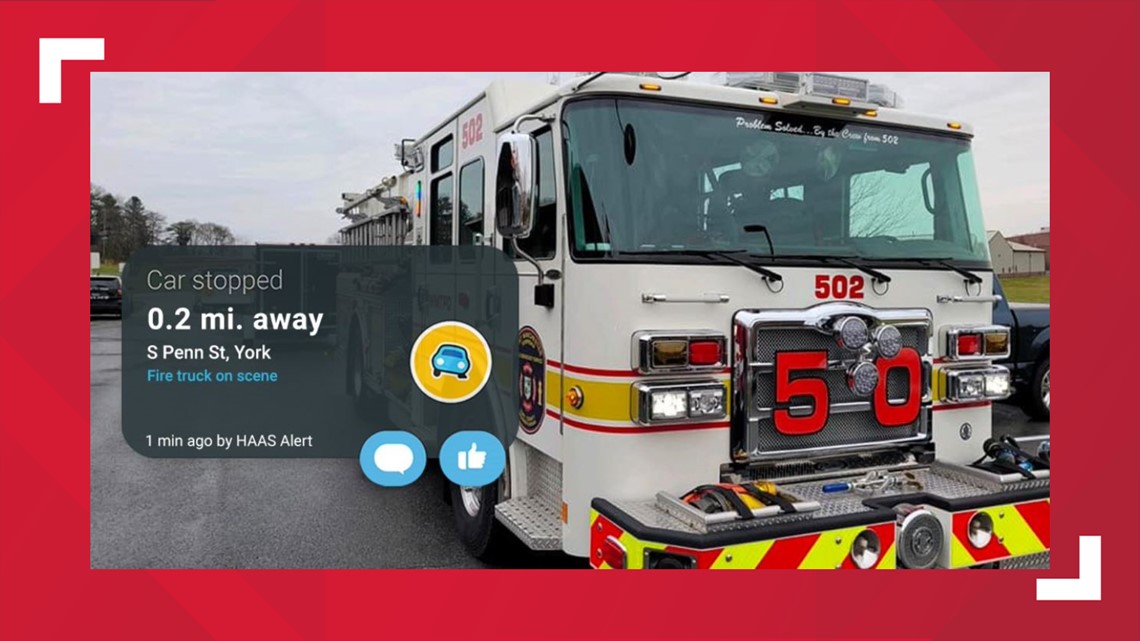 York County fire department has new technology to alert drivers of nearby emergencies - Vimarsana News
