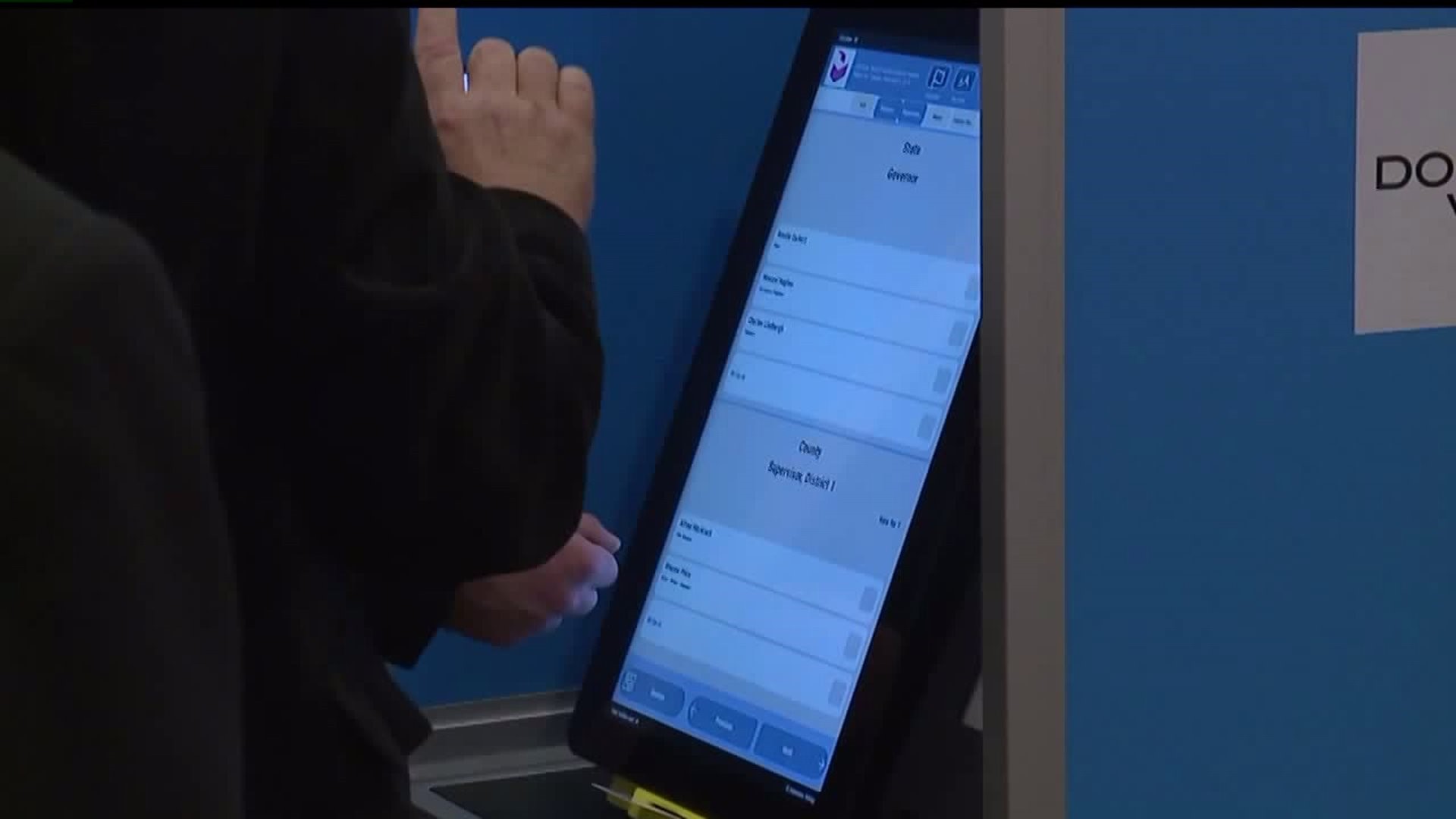 New PA voting system machine test