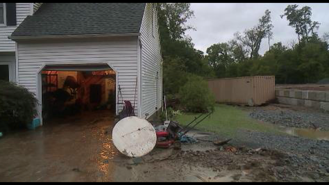 Floodwaters leaves Hellam Township neighborhood homes damaged