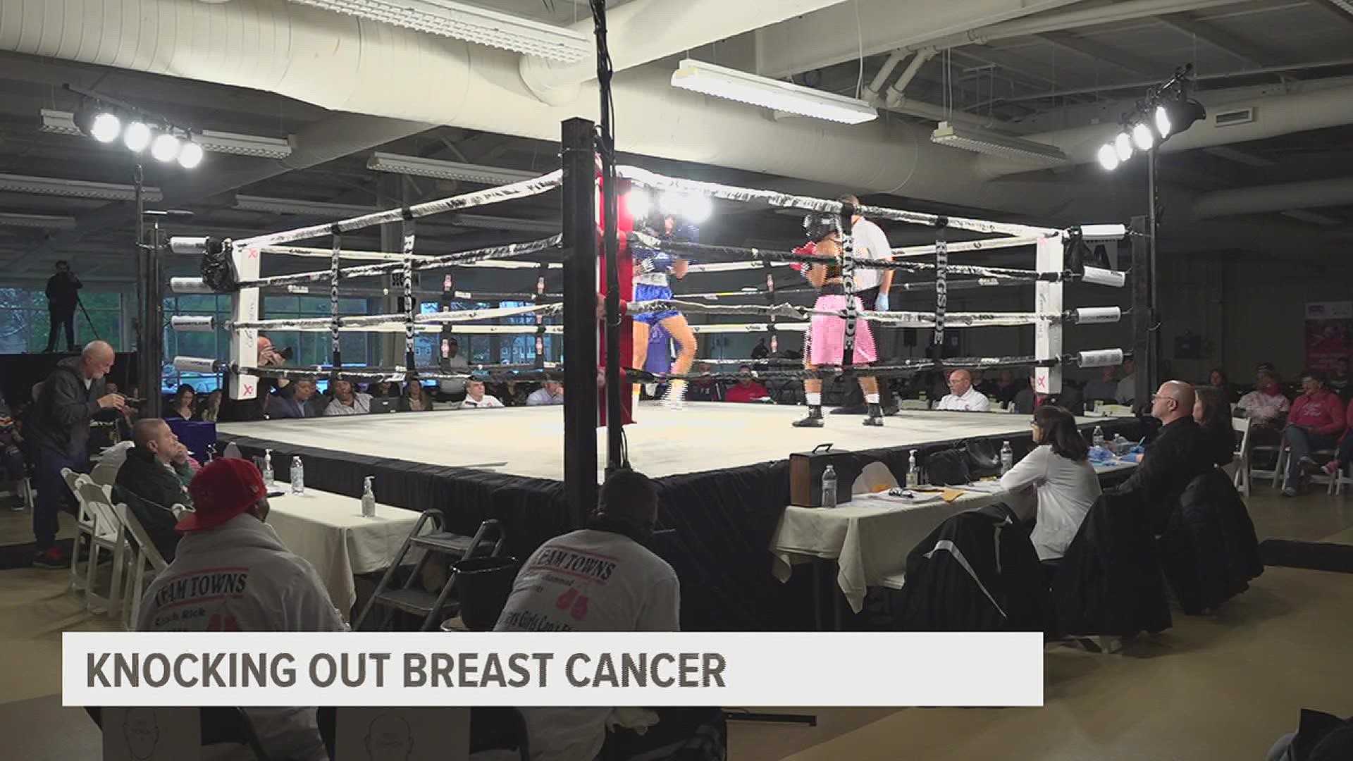 Officials with the event said its purpose wasn't just to raise money, but to raise awareness for annual mammograms as well.