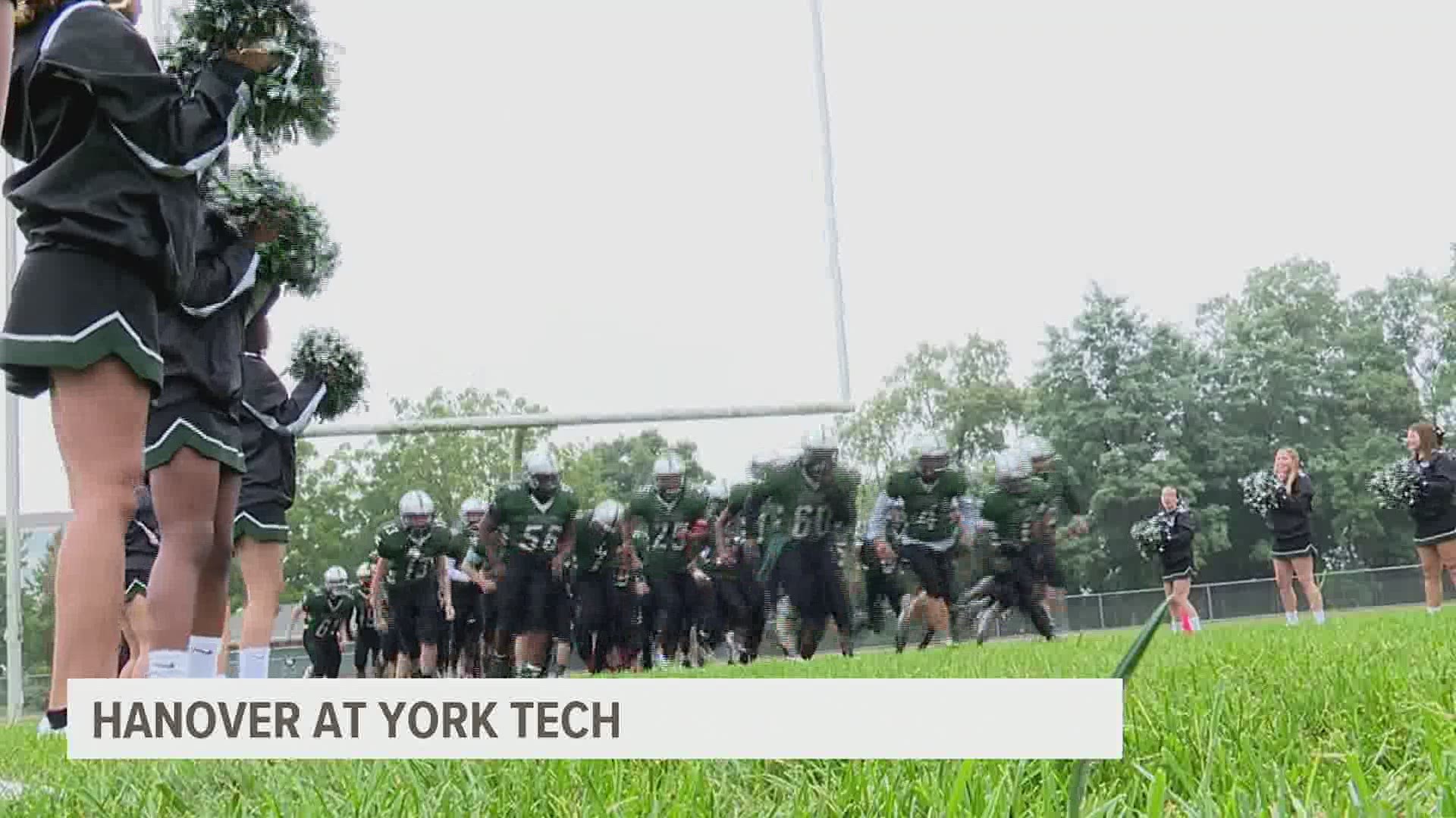 York Tech uses strong third quarter to down Hanover