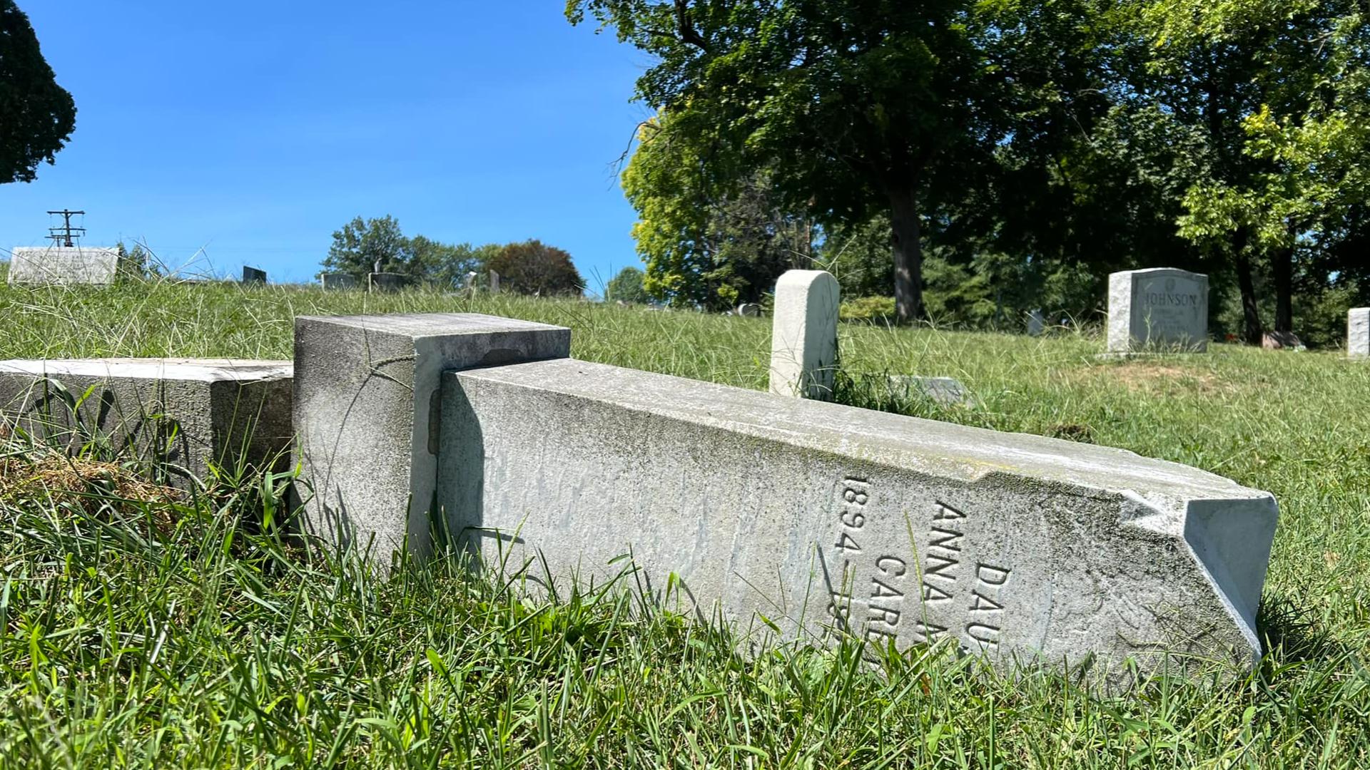 Lebanon Cemetery in North York has been plagued by vandalism over the last several months.