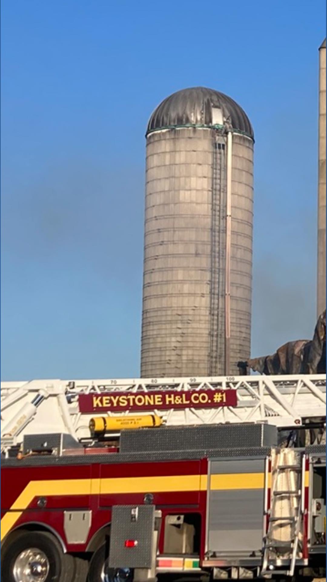 Crews respond to silo fire in Lebanon County | fox43.com
