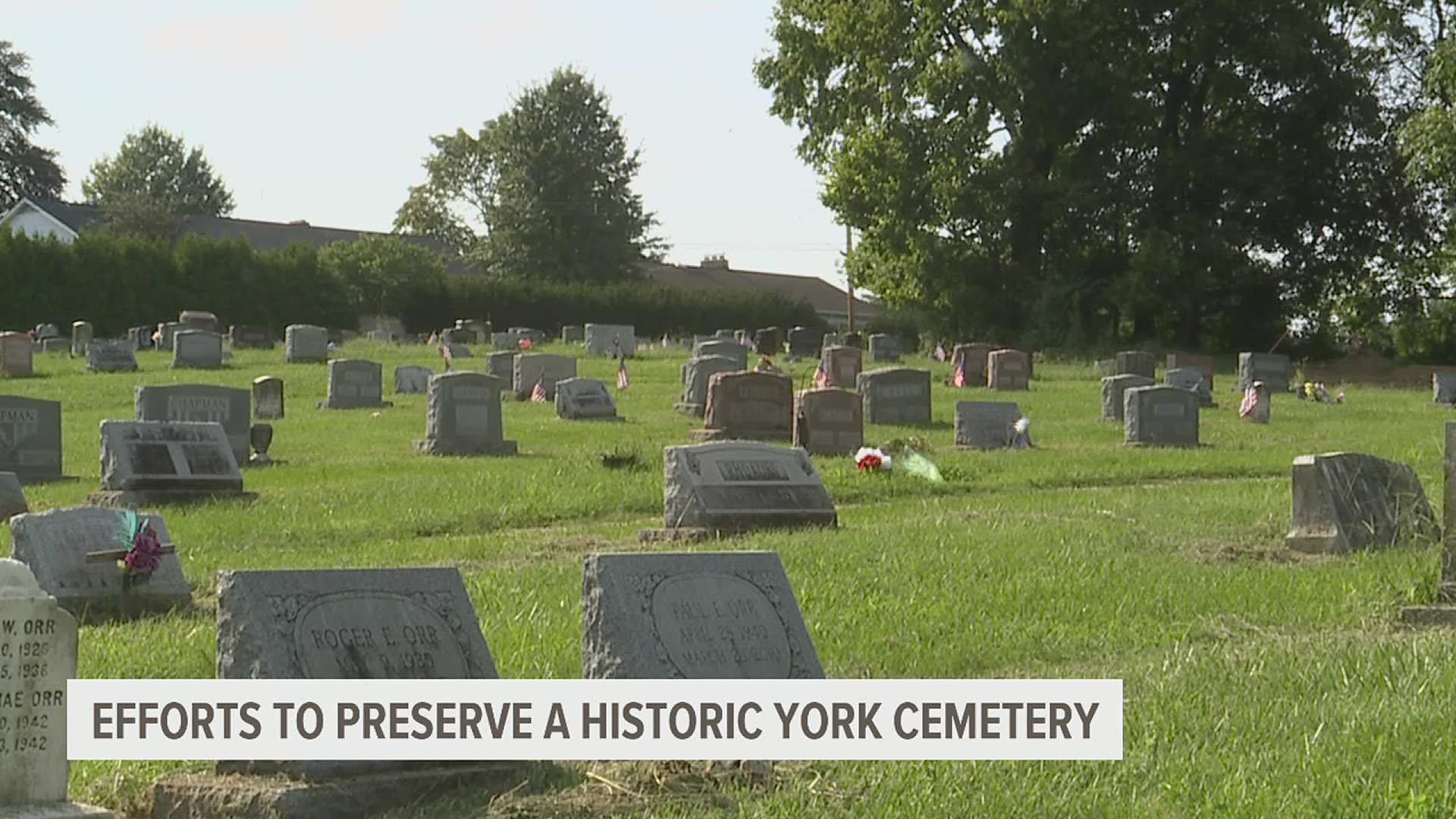 Board members of the Lebanon Cemetery in York hope to engage with the community maintain the burial site