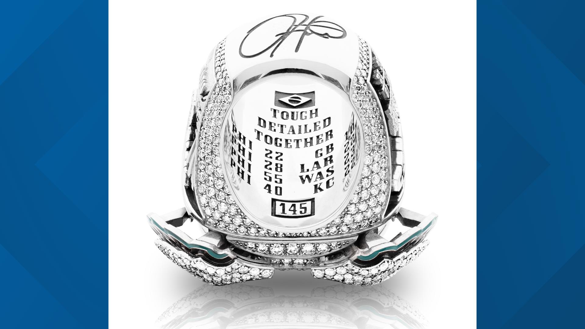 Eagles reveal Super Bowl LIX rings with retractable wings, record ...