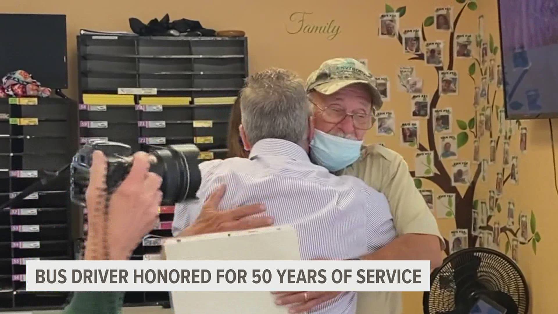 York County bus driver honored for 50 years of service | fox43.com