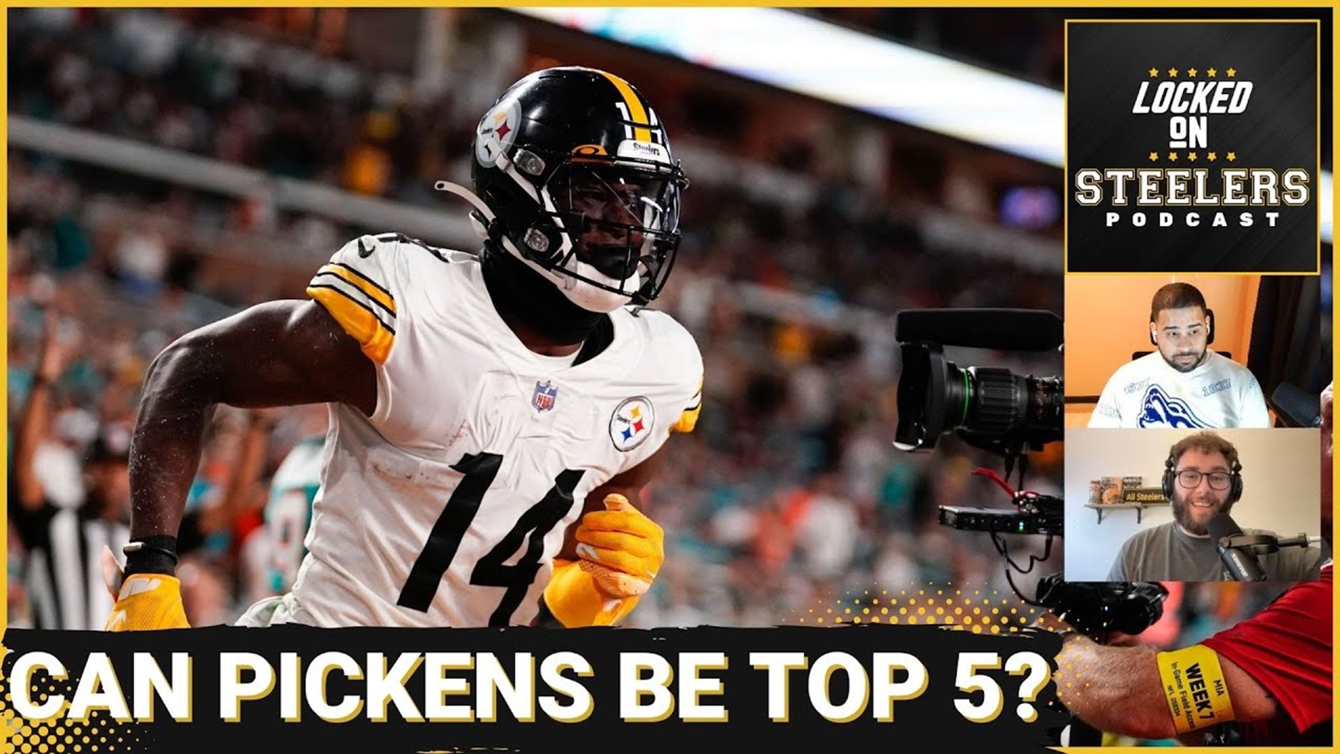 The Pittsburgh Steelers know they have a special wide receiver in George Pickens. But what does he need to do to become a top 5 NFL wide receiver?